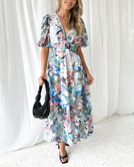 Celina | Vestido Femenino con Estampado Floral