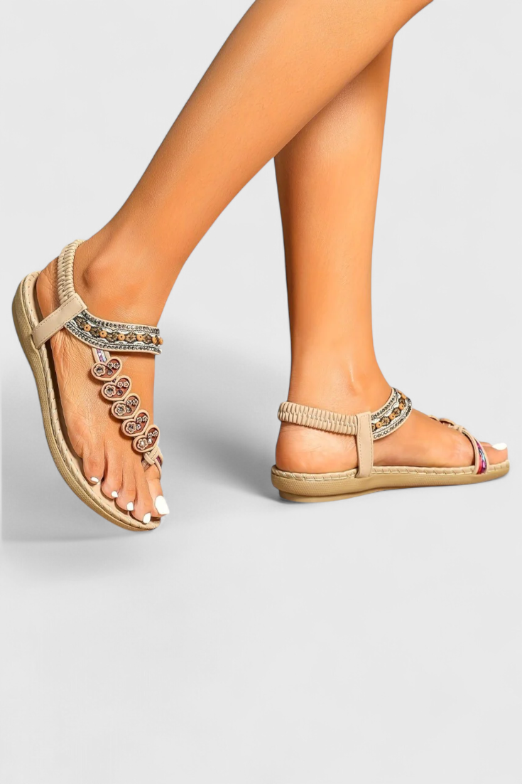 Liriana Sandalias Cómodas con Detalles Elegantes