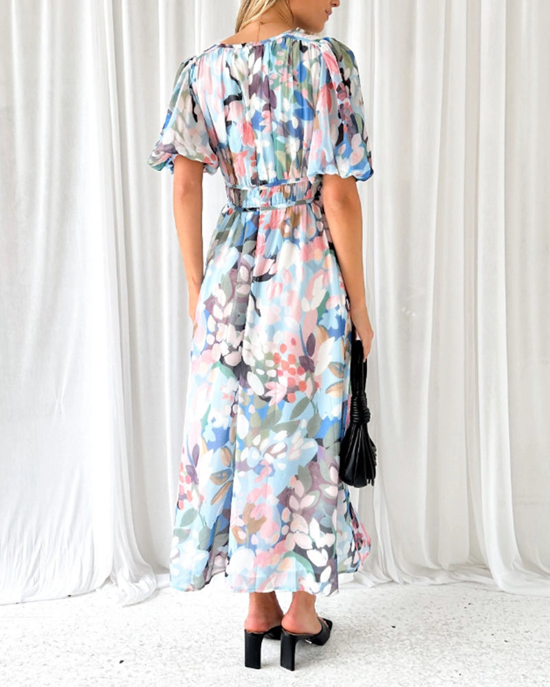 Celina | Vestido Femenino con Estampado Floral