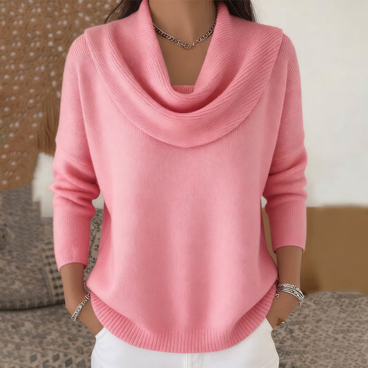Julia | Jersey con Cuello Drapeado - imagen 2