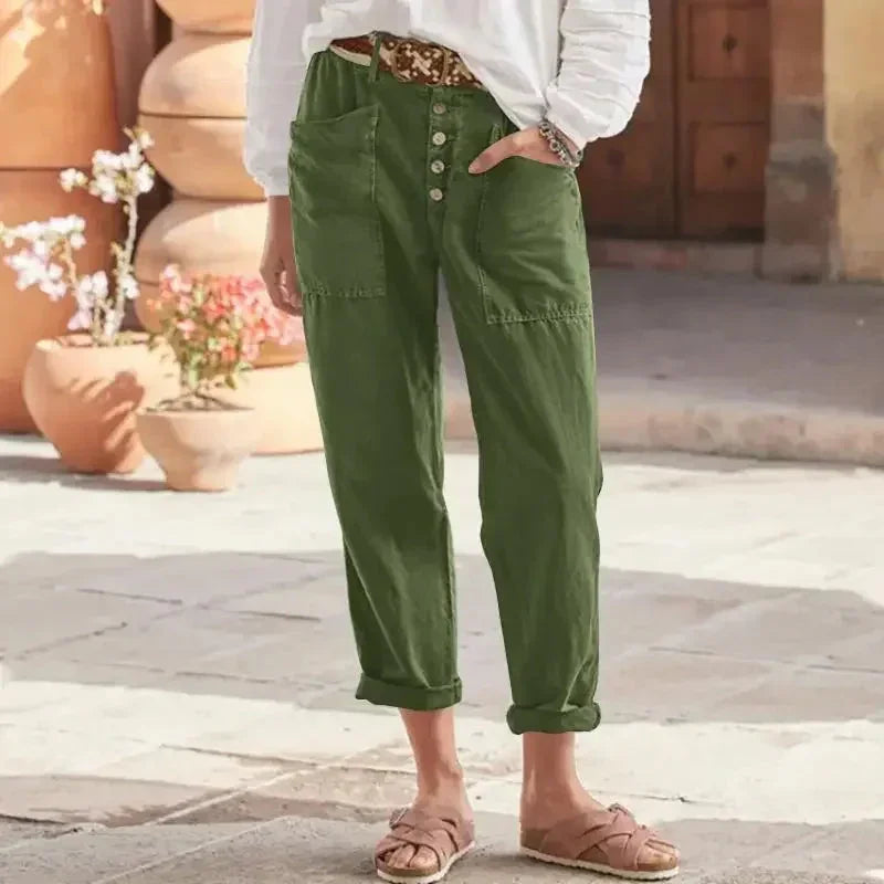 Emilia | Pantalón holgado con brillo — Imagen 5