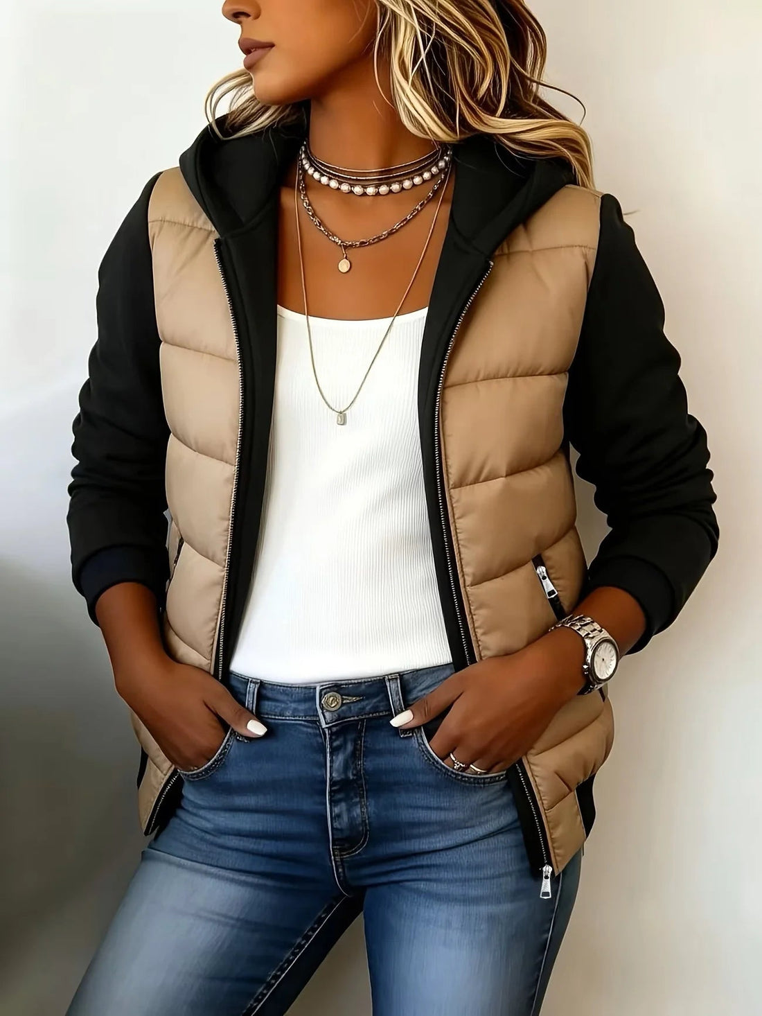 Sabrina | Chaqueta acolchada con capucha