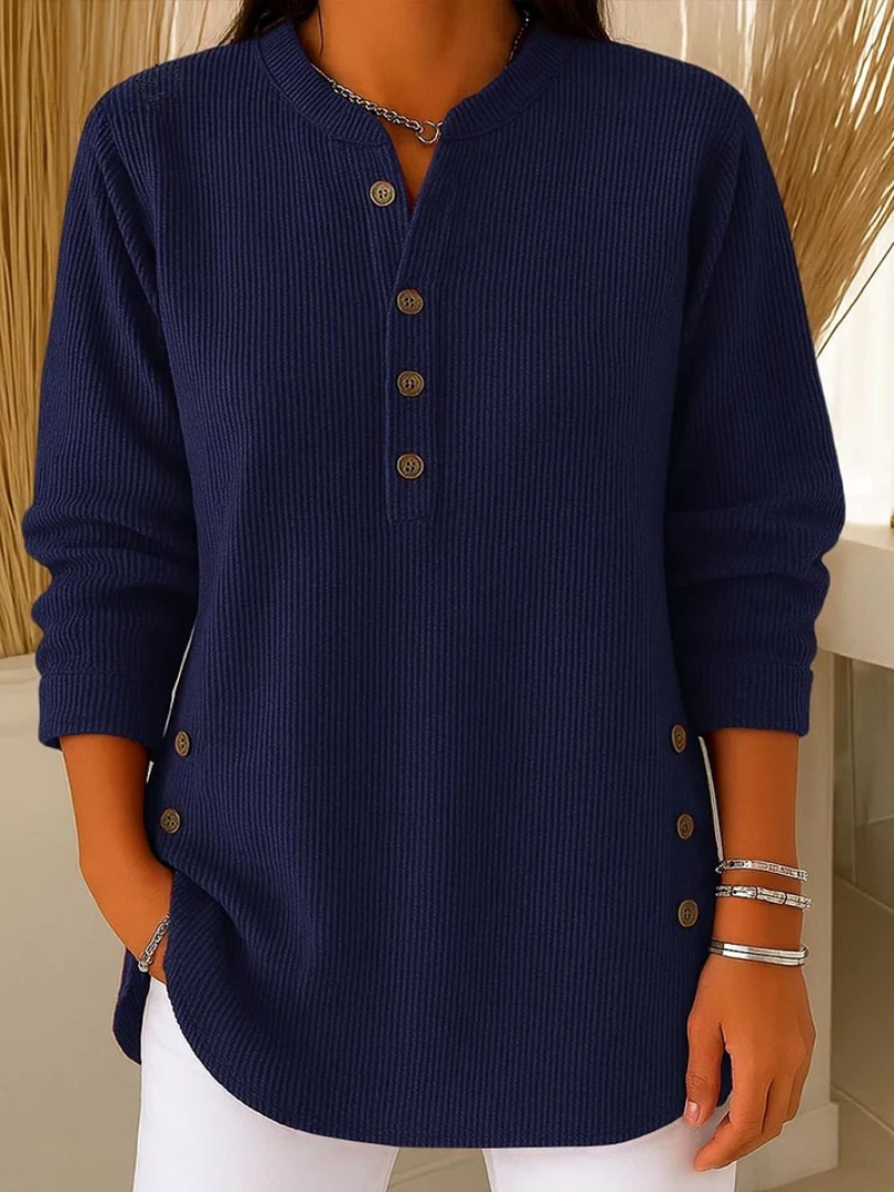 Nieves | Túnica Henley con Botones - imagen 4