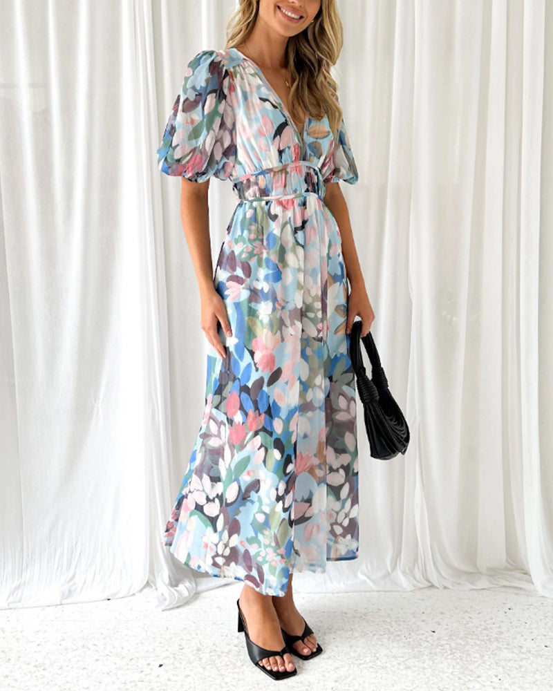 Celina | Vestido Femenino con Estampado Floral