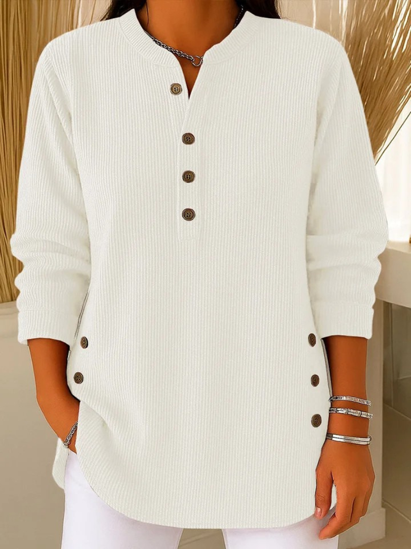 Nieves | Túnica Henley con Botones - imagen 5