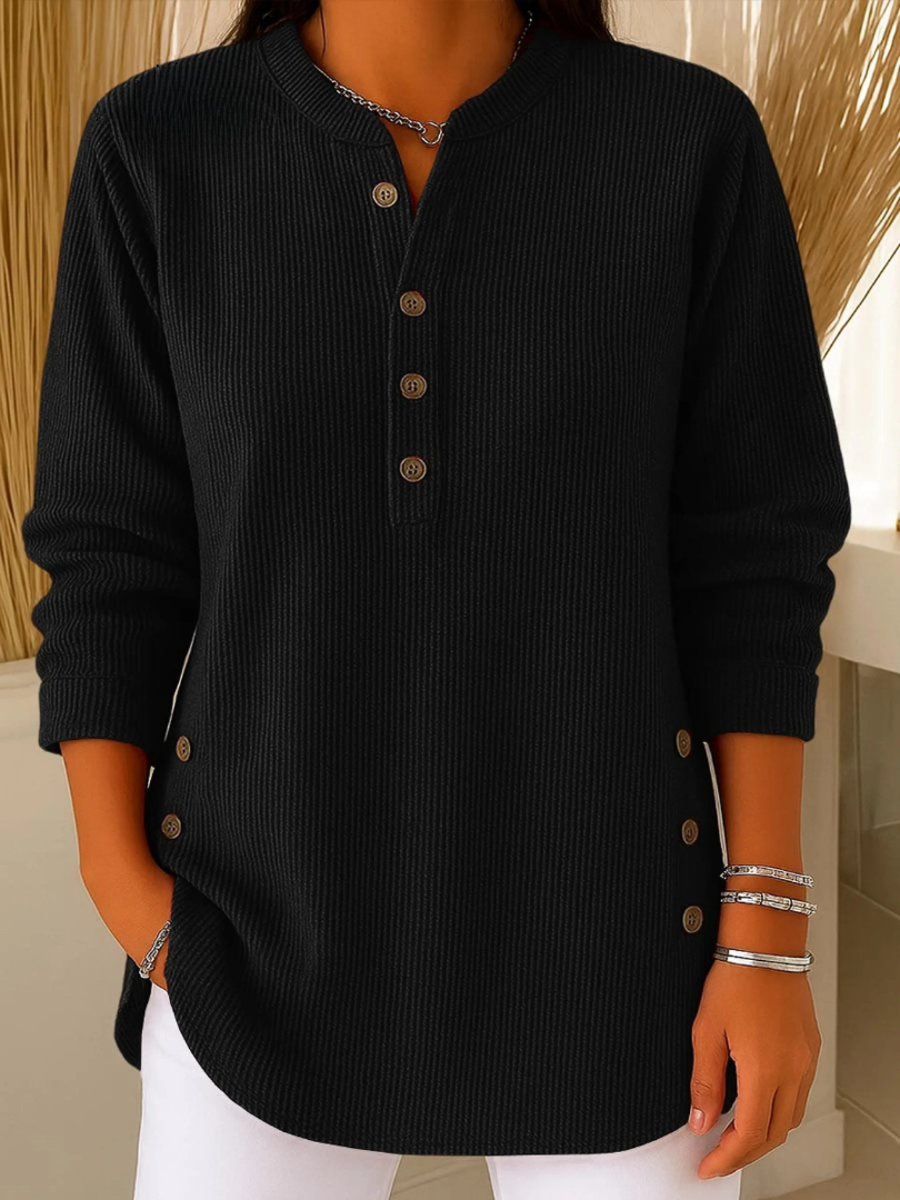 Nieves | Túnica Henley con Botones - imagen 6
