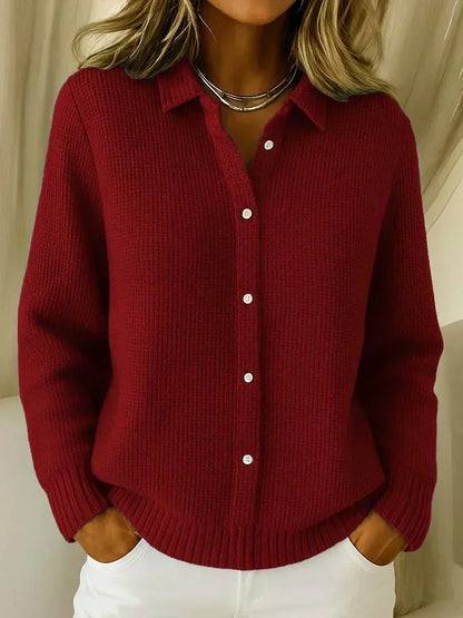 Carmela | Chaqueta de Punto Texturizada con Botones - imagen 2