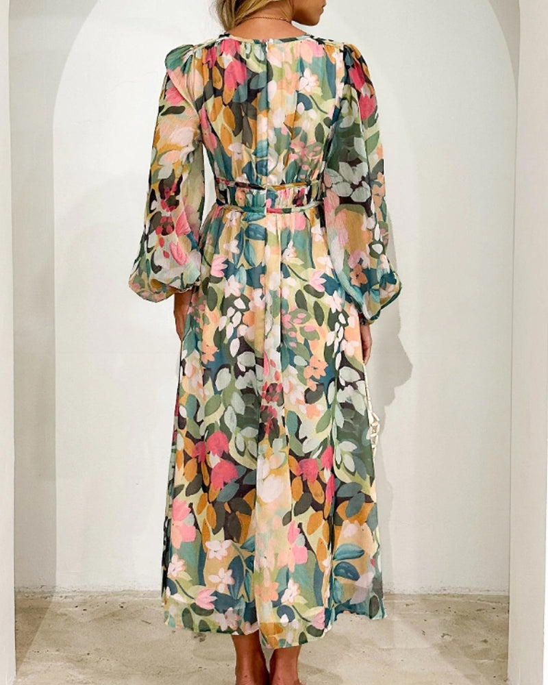 Celina | Vestido Femenino con Estampado Floral