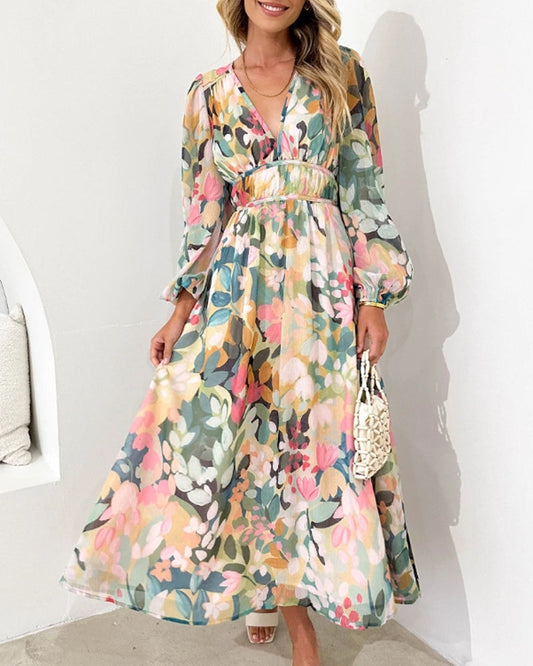 Celina | Vestido Femenino con Estampado Floral