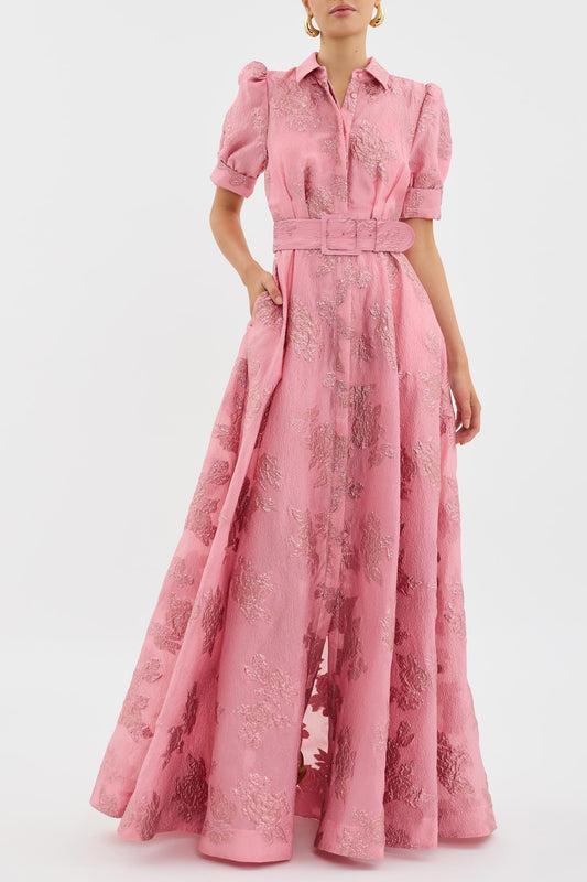 Aria | Vestido Corto Con Mangas de Globo