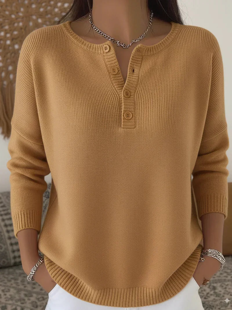 Helena | Jersey de Punto con Botones Henley - imagen 7