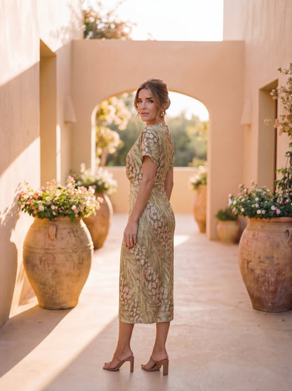 Atenea | Vestido Elegante de Tejido Ligero y Fluido