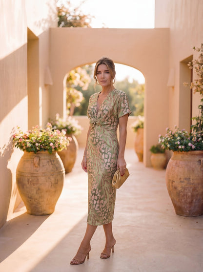 Atenea | Vestido Elegante de Tejido Ligero y Fluido