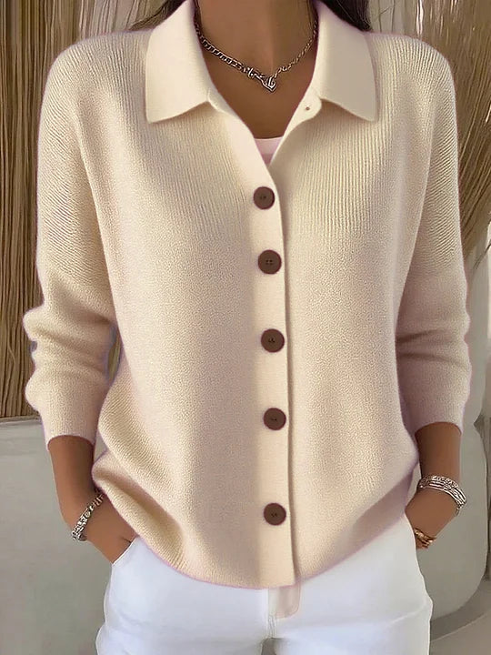 Josefina | Chaqueta de Punto con Cuello y Botones - imagen 4