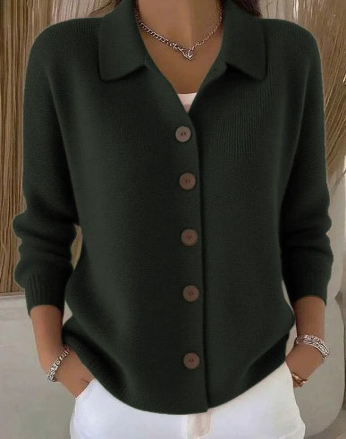 Josefina | Chaqueta de Punto con Cuello y Botones - imagen 3