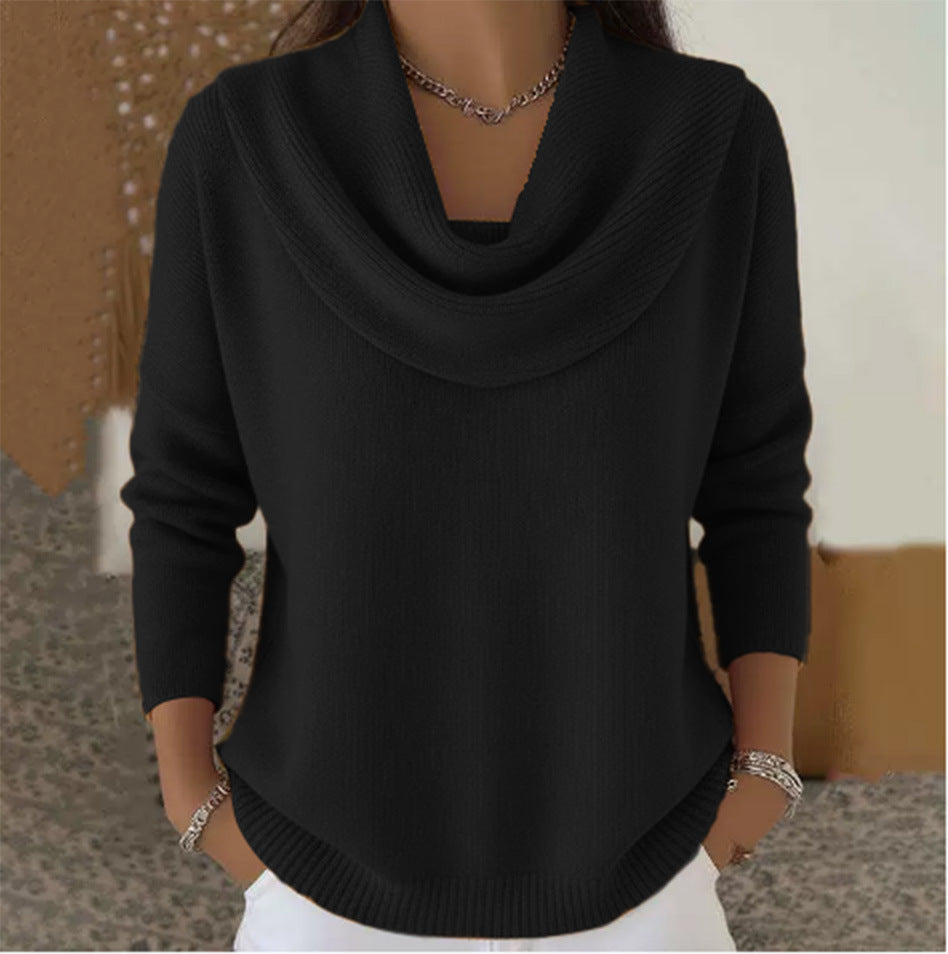 Julia | Jersey con Cuello Drapeado - imagen 3