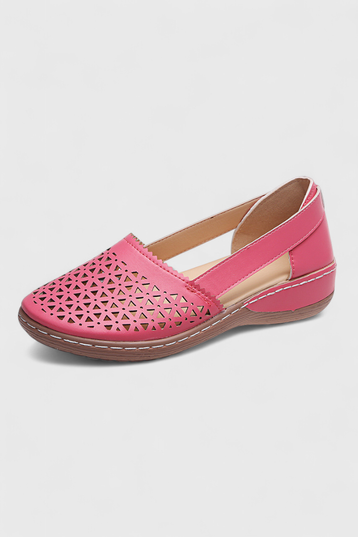 Lisanas Zapatos Ortopédicos con Diseño Calado