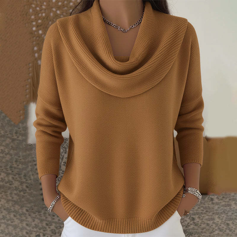 Julia | Jersey con Cuello Drapeado - imagen 4