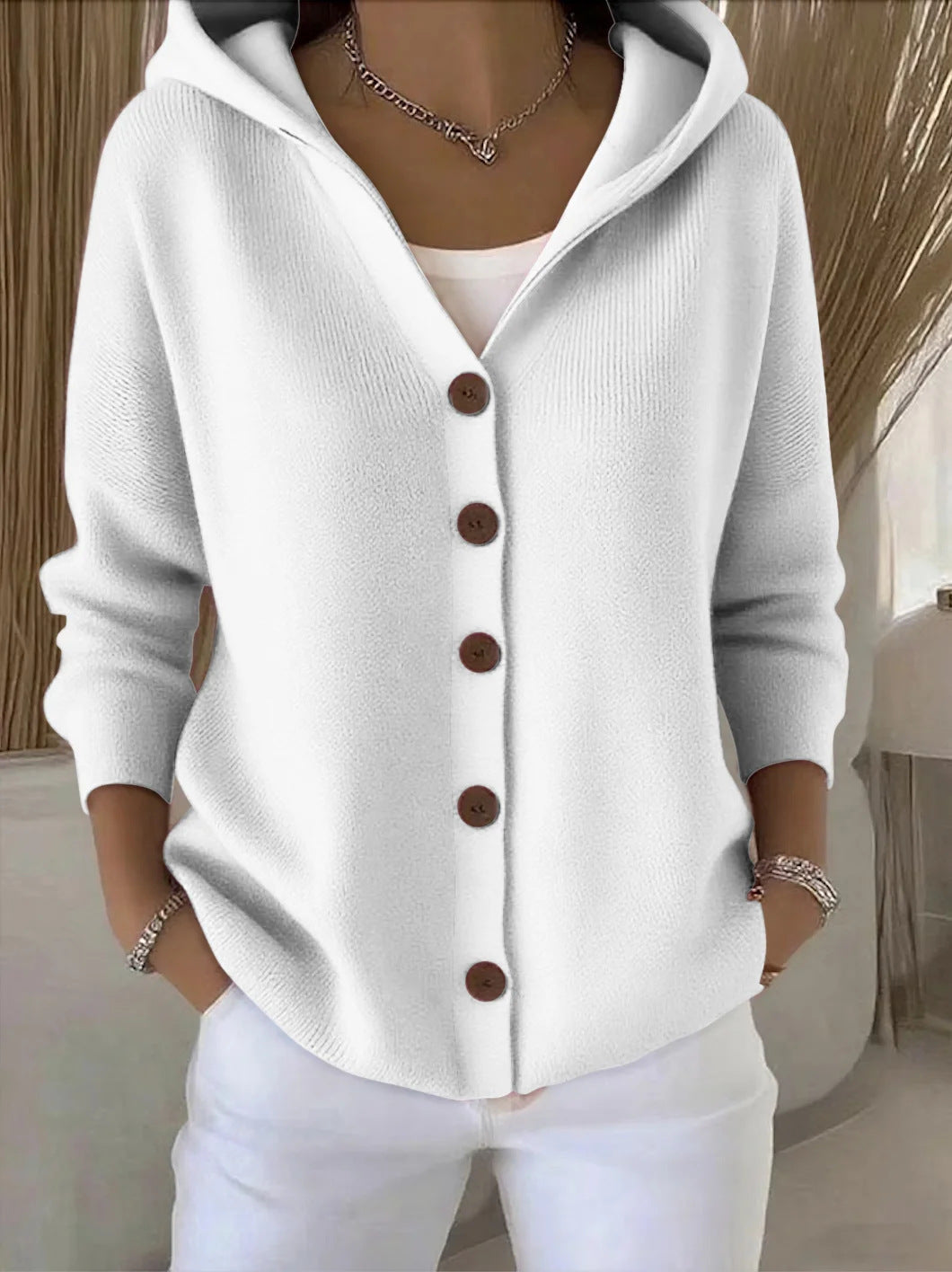 Rocío | Chaqueta de Punto con Capucha - imagen 5