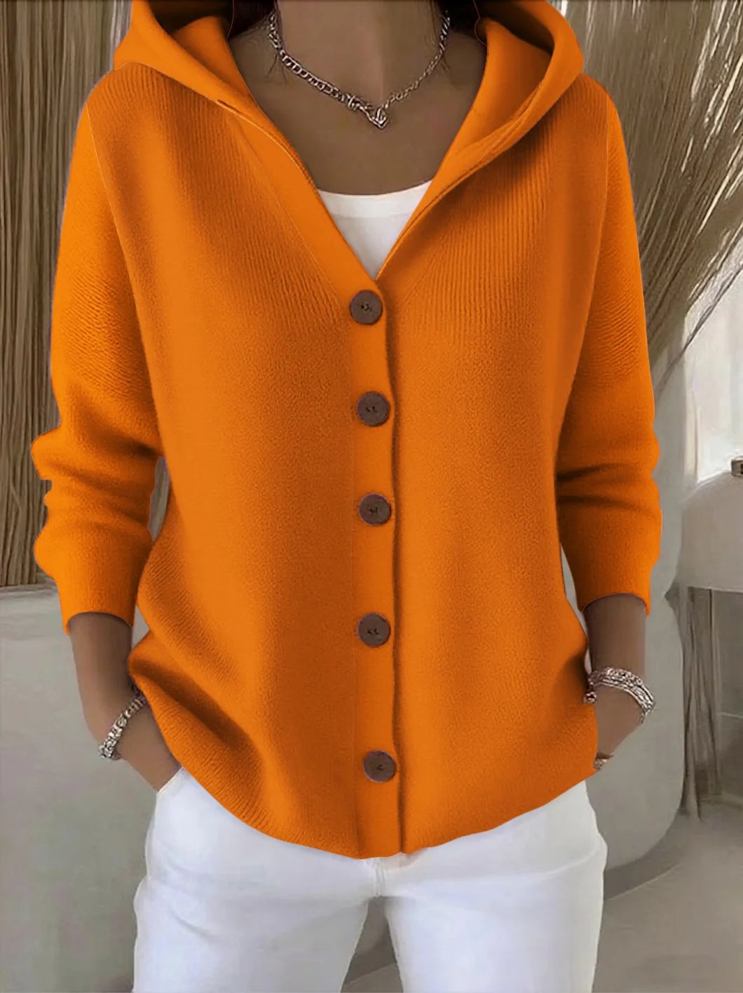 Rocío | Chaqueta de Punto con Capucha - imagen 6