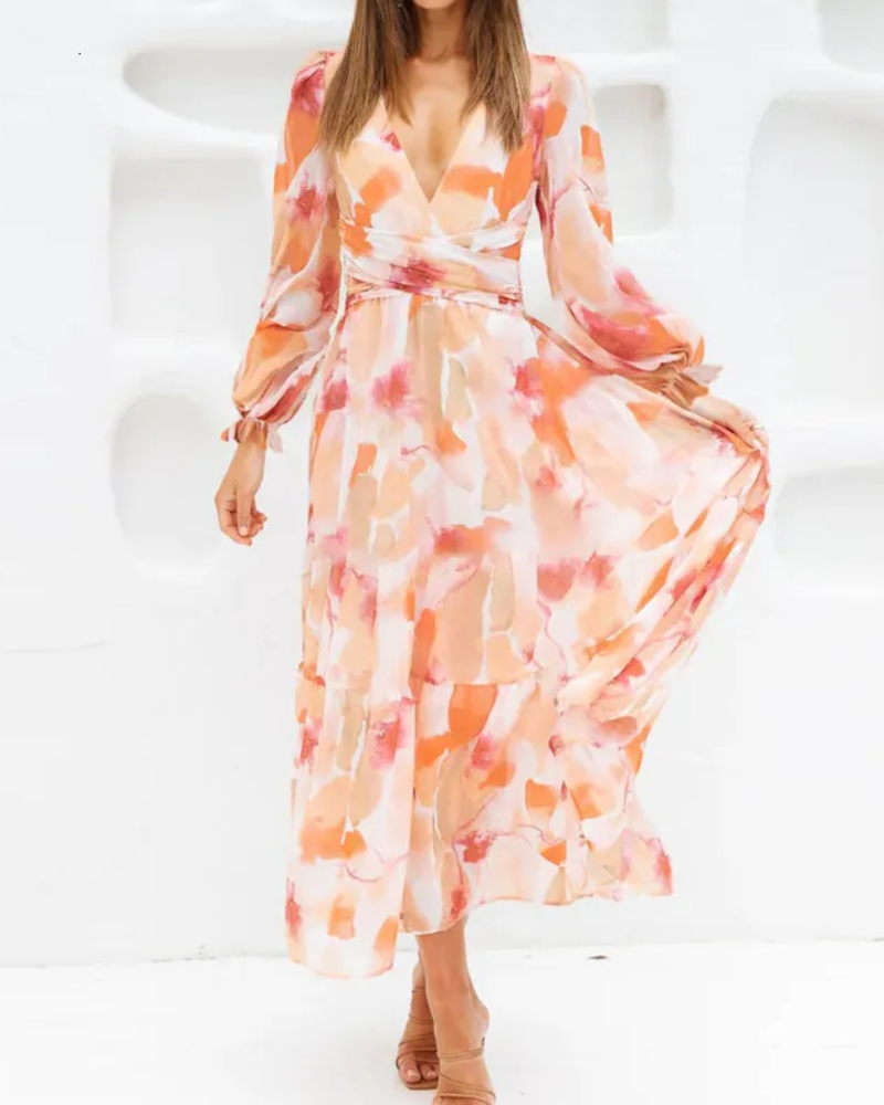 Celina | Vestido Femenino con Estampado Floral