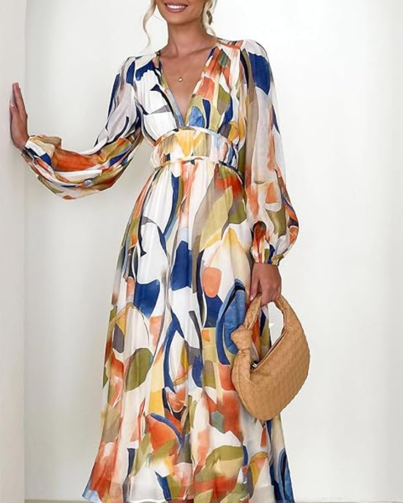 Celina | Vestido Femenino con Estampado Floral
