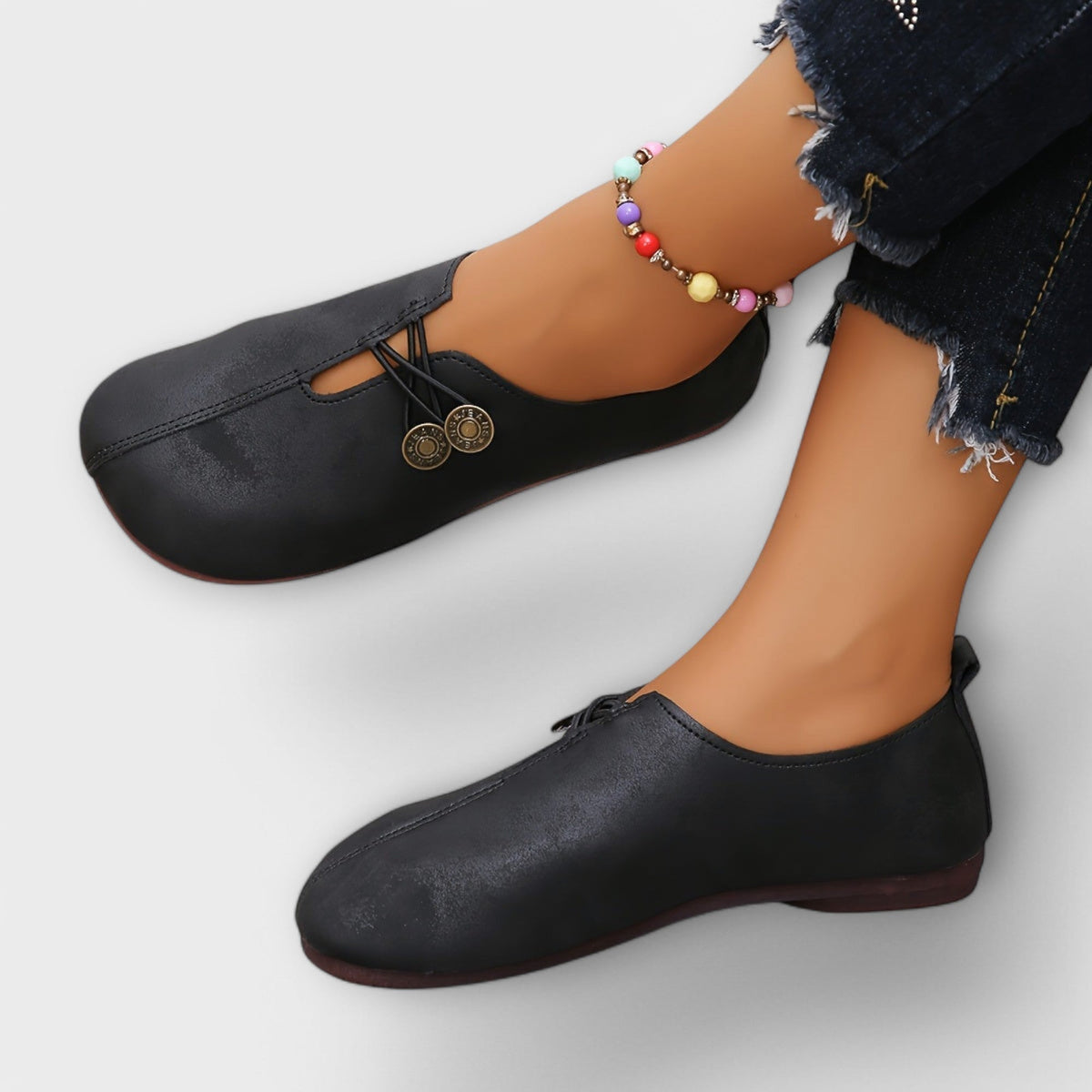 Taera Mocasín de Ante Ultraligero