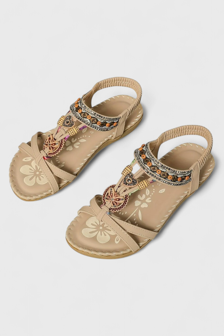 Lera Sandalias bohemias planas