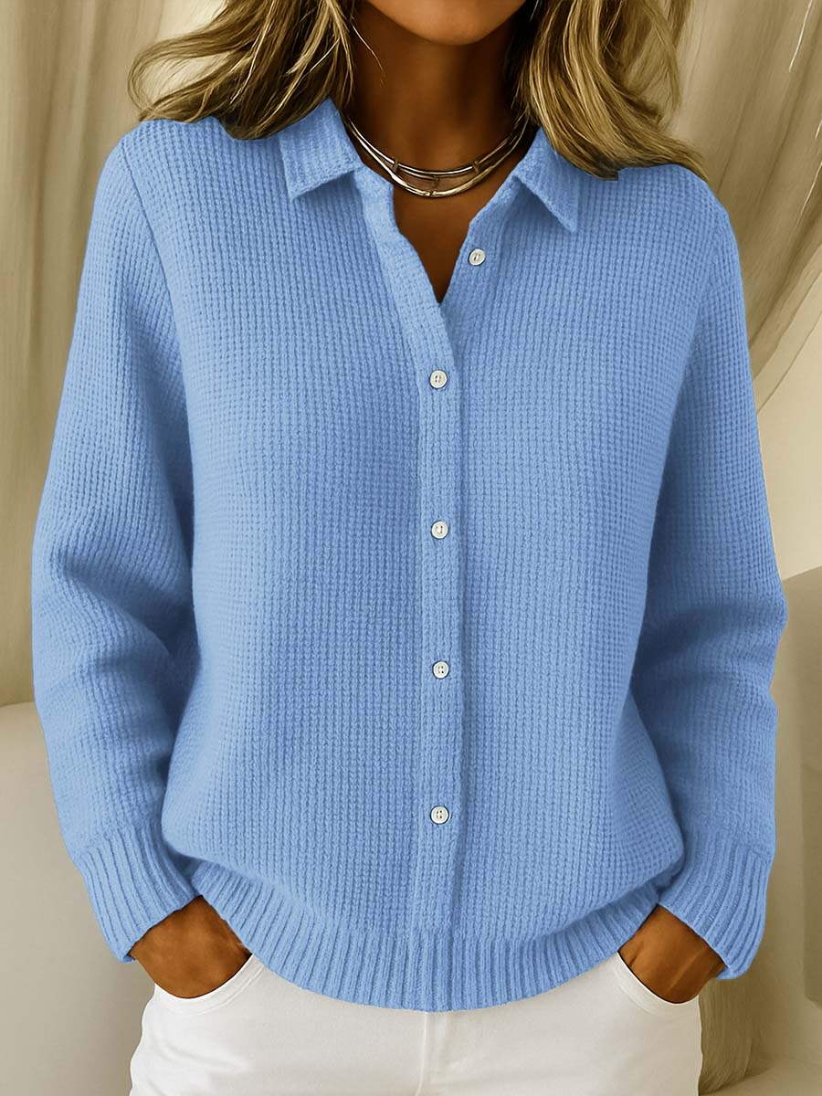 Carmela | Chaqueta de Punto Texturizada con Botones - imagen 4