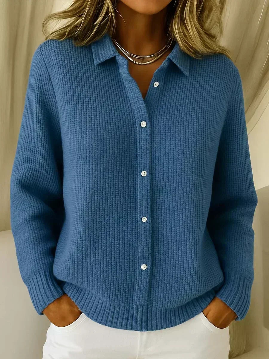 Carmela | Chaqueta de Punto Texturizada con Botones - imagen 3