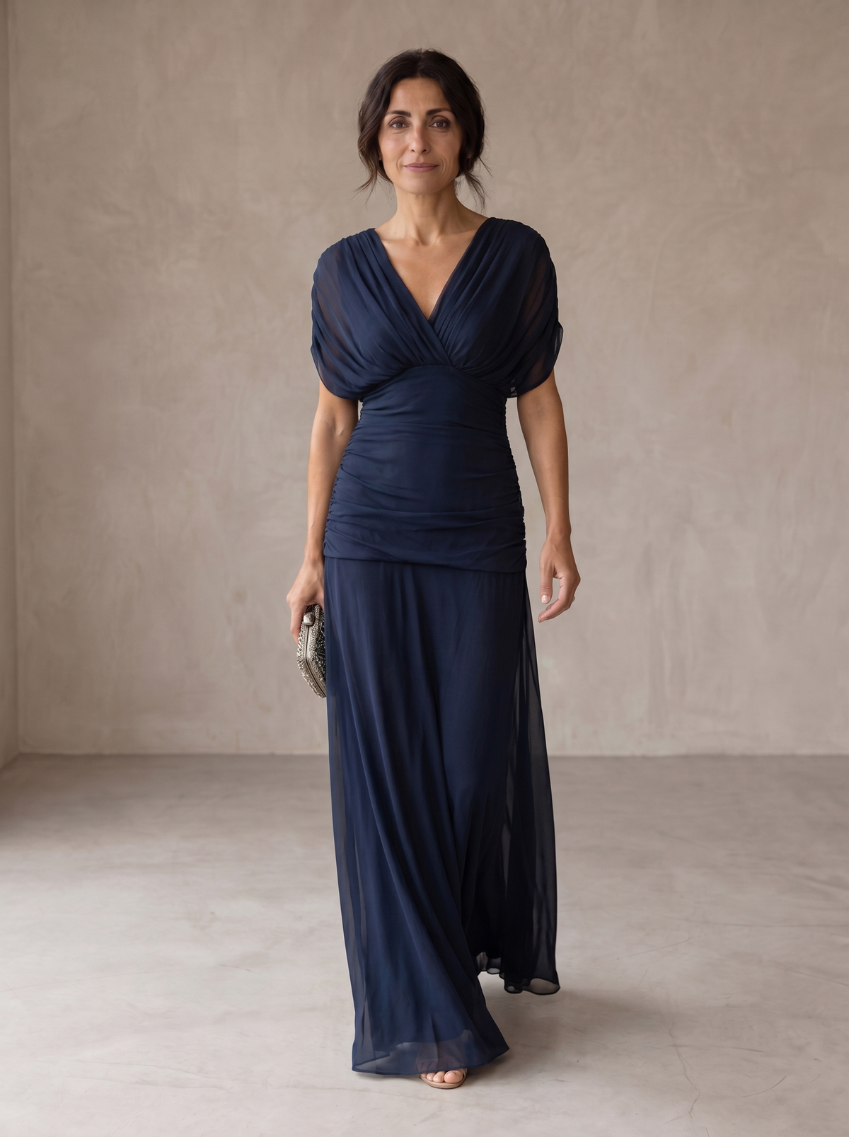 Alma | Vestido Azul Elegante