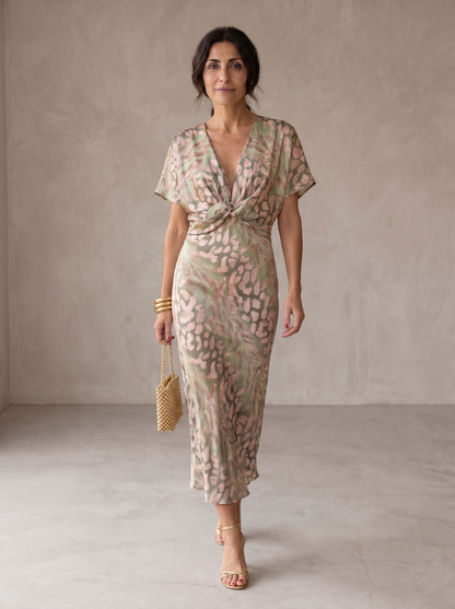 Atenea | Vestido Elegante de Tejido Ligero y Fluido