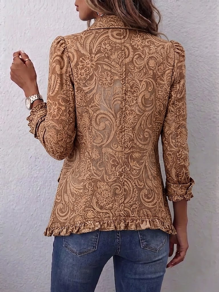 Ángeles - Floral marrón