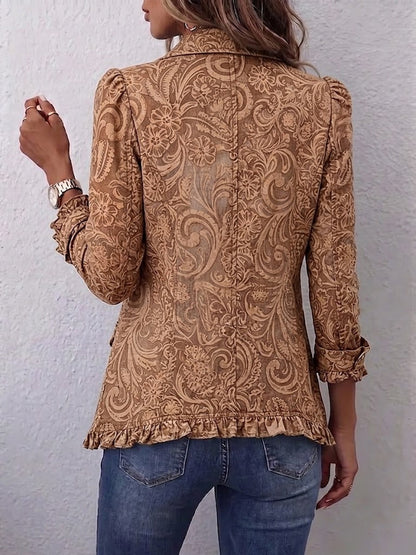 Ángeles - Floral marrón