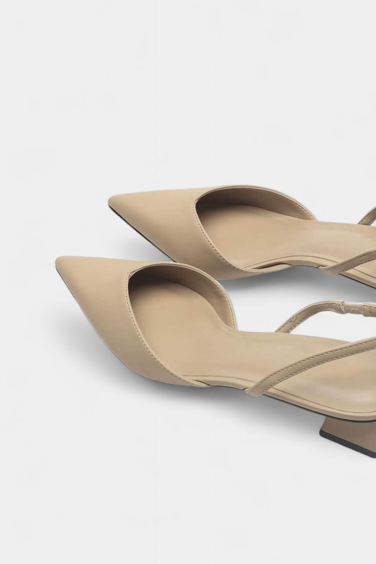Babette Tacones Slingback Puntiagudos