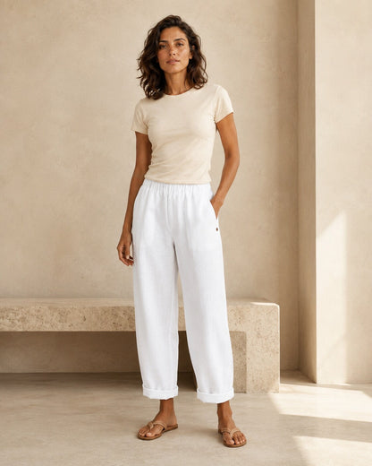 Sabina | Pantalón elegante de tacto suave — Imagen 1