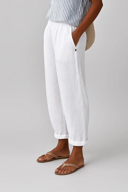 Sabina | Pantalón elegante de tacto suave — Imagen 2
