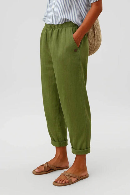 Sabina | Pantalón elegante de tacto suave — Imagen 5