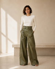 Renata | Pantalón cómodo de pernera ancha — Imagen 1