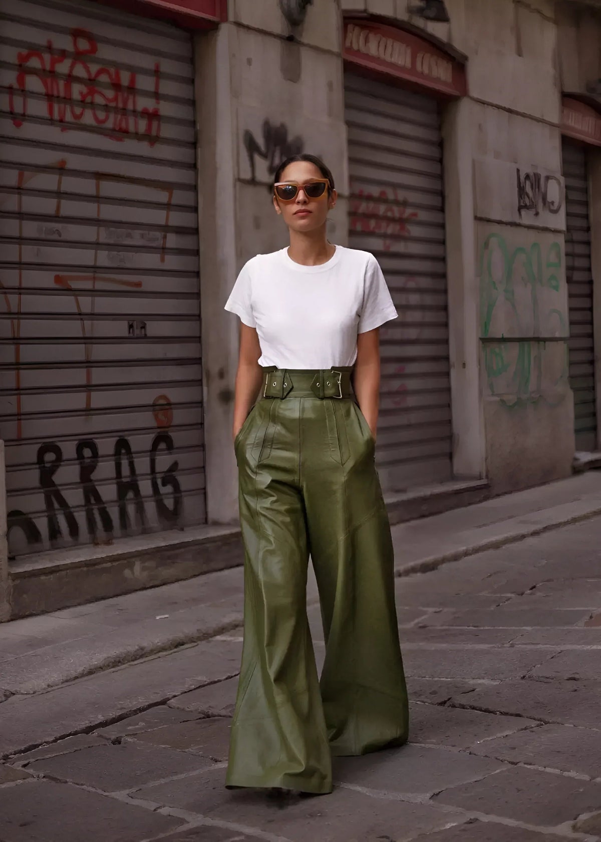 Renata | Pantalón cómodo de pernera ancha — Imagen 2