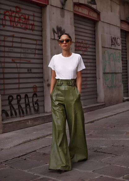 Renata | Pantalón cómodo de pernera ancha — Imagen 2