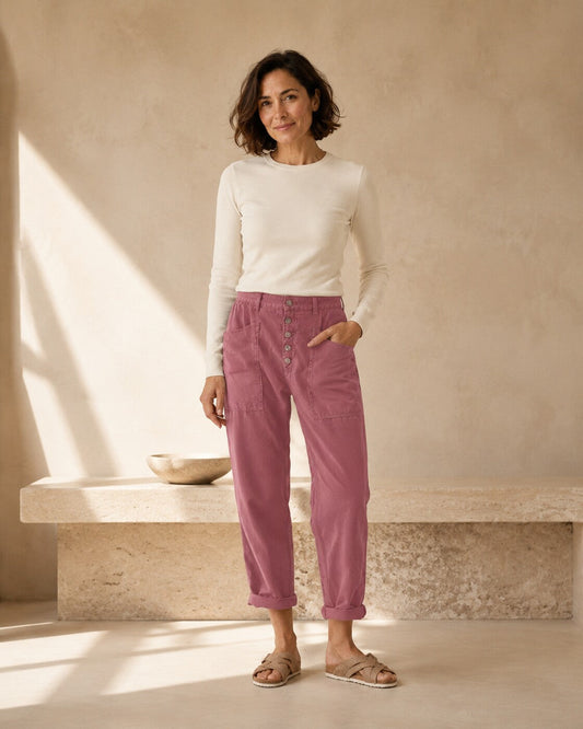 Emilia | Pantalón holgado con brillo — Imagen 1