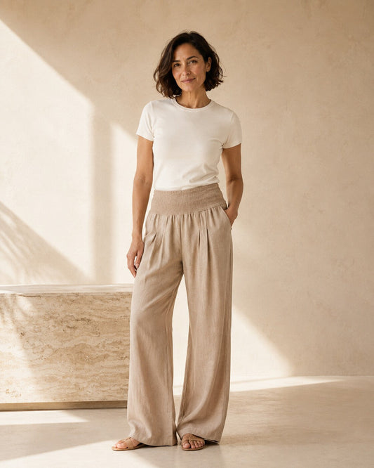 Nives | Pantalón de lino ligero — Imagen 1
