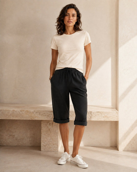 Debora | Pantalón corto de tejido ligero — Imagen 1
