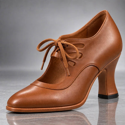 Andrea | Tacones con cordones