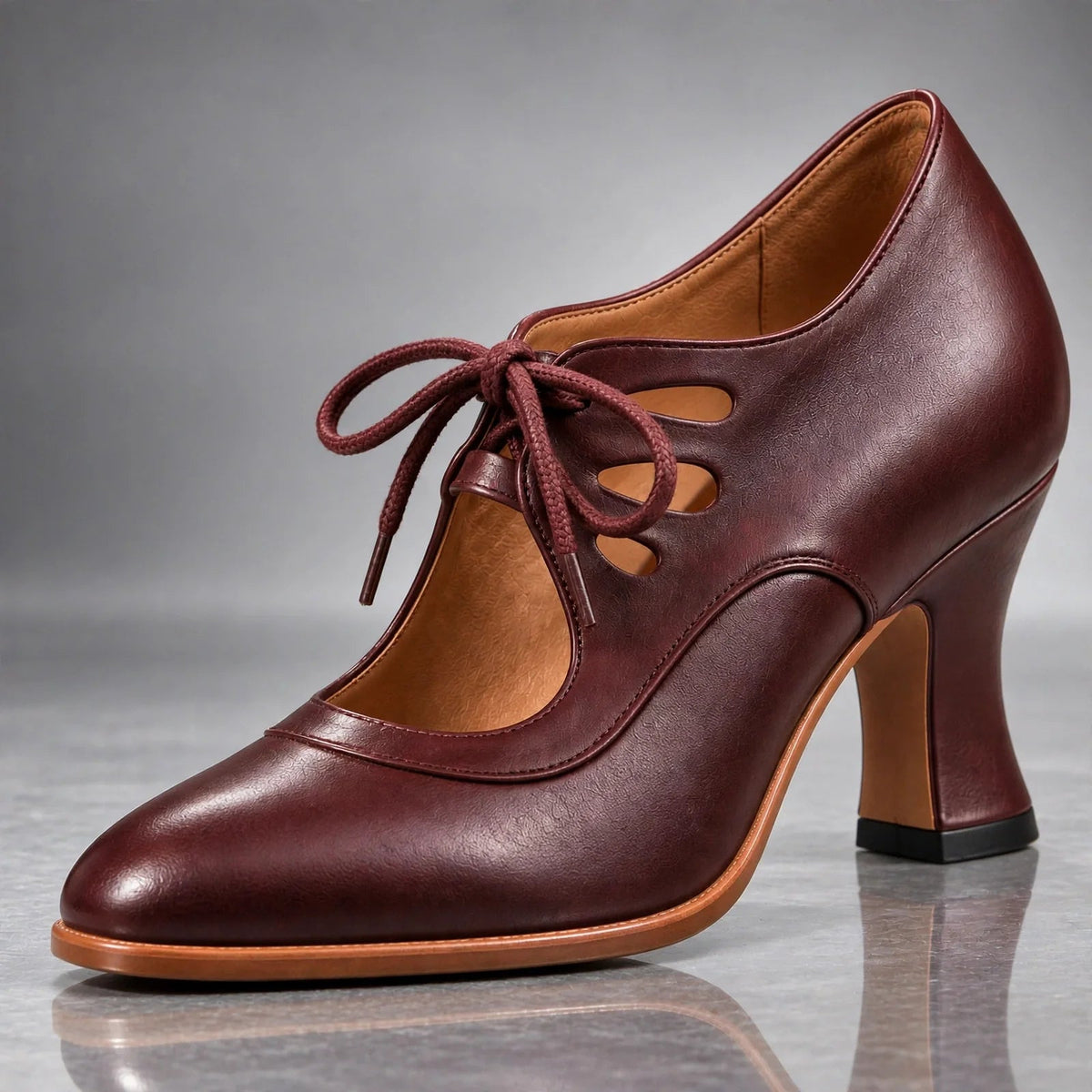 Andrea | Tacones con cordones