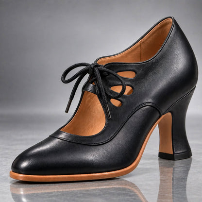 Andrea | Tacones con cordones